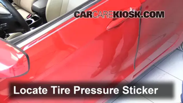 2013 Hyundai Elantra GT 1.8L 4 Cyl. Hatchback (4 Door) Tires & Wheels Check Tire Pressure